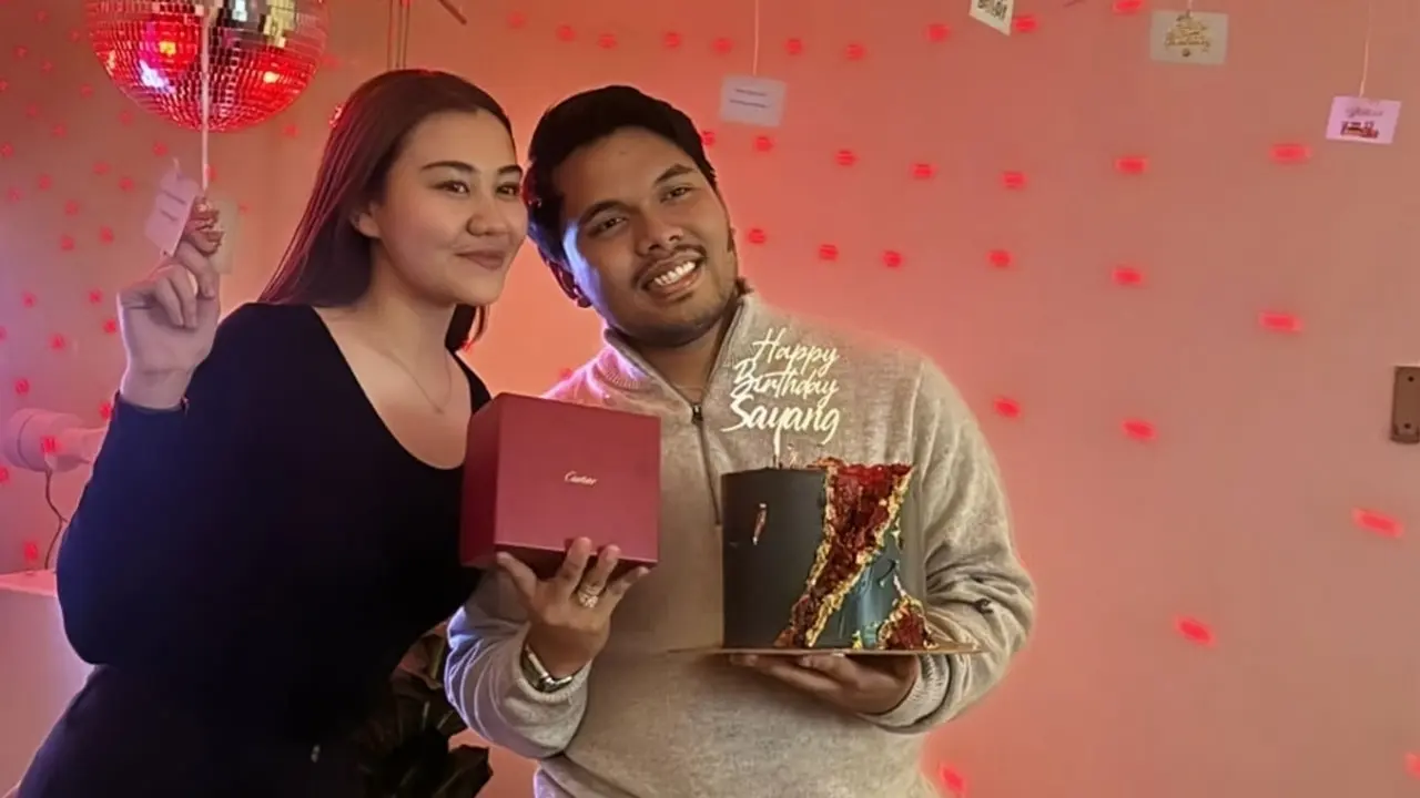 Ultah Thariq Halilintar Dirayakan Bareng Aaliyah Massaid
