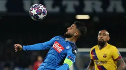 7. Lorenzo Insigne. Striker kelahiran 4 Juni 1991 ini adalah satu-satunya pemain yang masih aktif bermain. Telah mencetak 12 gol untuk Napoli yang musim ini bermain di Liga Europa. (AFP/Carlo Hermann)