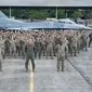 Angkatan Udara AS dan Indonesia dalam latihan bersama di ajang Cope West 2021 di Pekanbaru. (US Air Force)