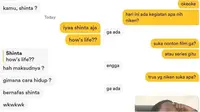 Chat netizen kenalan di Bumble (Sumber: X/Rienir123)