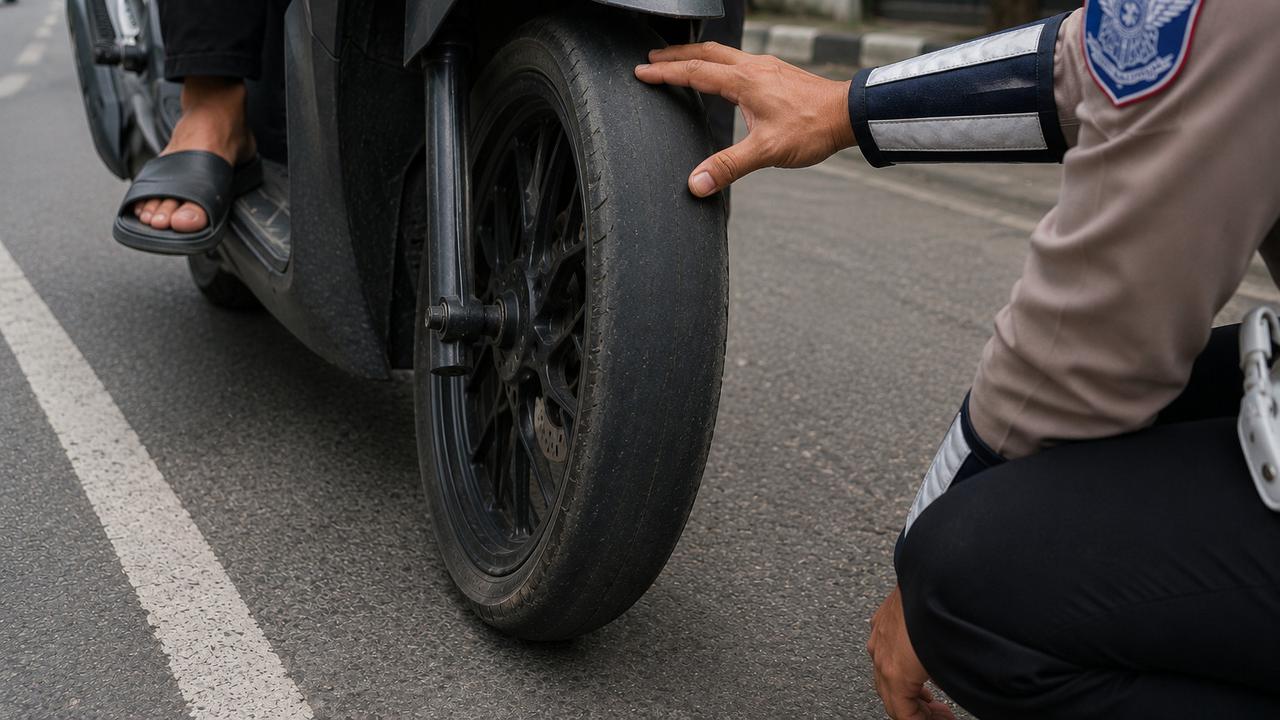 Isu Ban Gundul Denda Rp 250 Ribu Bikin Heboh, Korlantas Beri Penjelasan