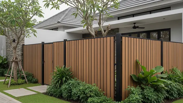 Desain Pagar Modern yang Sulit Dipanjat Tetapi Tetap Estetik