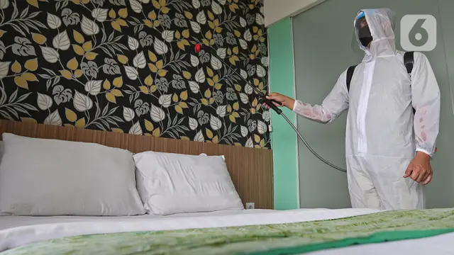 Persiapan Hotel di Bekasi Jadi Tempat Isolasi Pasien Covid-19