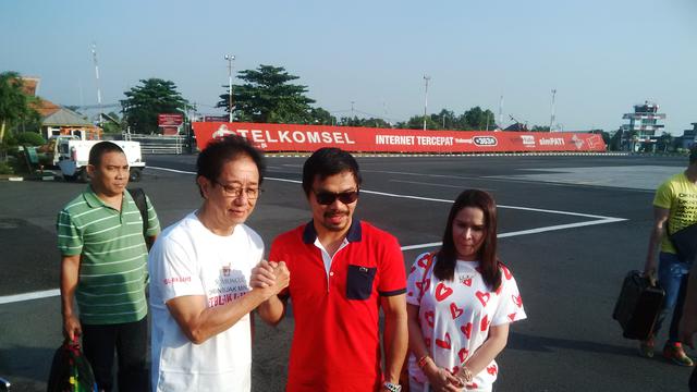 Manny Pacquiao Kunjungi Semarang