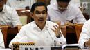 Kepala BNPT Suhardi Alius saat Rapat Dengar Pendapat (RDP) dengan Komisi III DPR di Jakarta, Kamis (7/6). Rapat membahas Rencana Kerja dan Anggaran Kementerian dan Lembaga (RKAKL) dan Rencana Kerja Pemerintah (RKP) Tahun 2019. (Liputan6.com/JohanTallo)