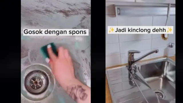 Hanya Sekali Gosok, Begini Cara Mudah Hilangkan Kotoran Berkerak di Wastafel dengan 2 Bahan Dapur