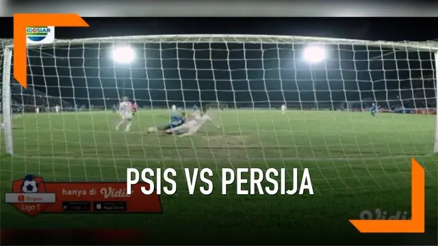 PSIS Semarang berhasil menjegal Persija Jakarta dengan skor 2-1 di pekan kedua Shopee Liga 1 2019 di Stadion Madya, Magelang, Minggu (26/05).