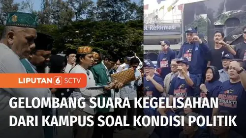 VIDEO: Universitas Syiah Kuala Bacakan Pernyataan Sikap, Universitas Trisakti Keluarkan Maklumat