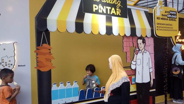 Ilustrasi warung pintar