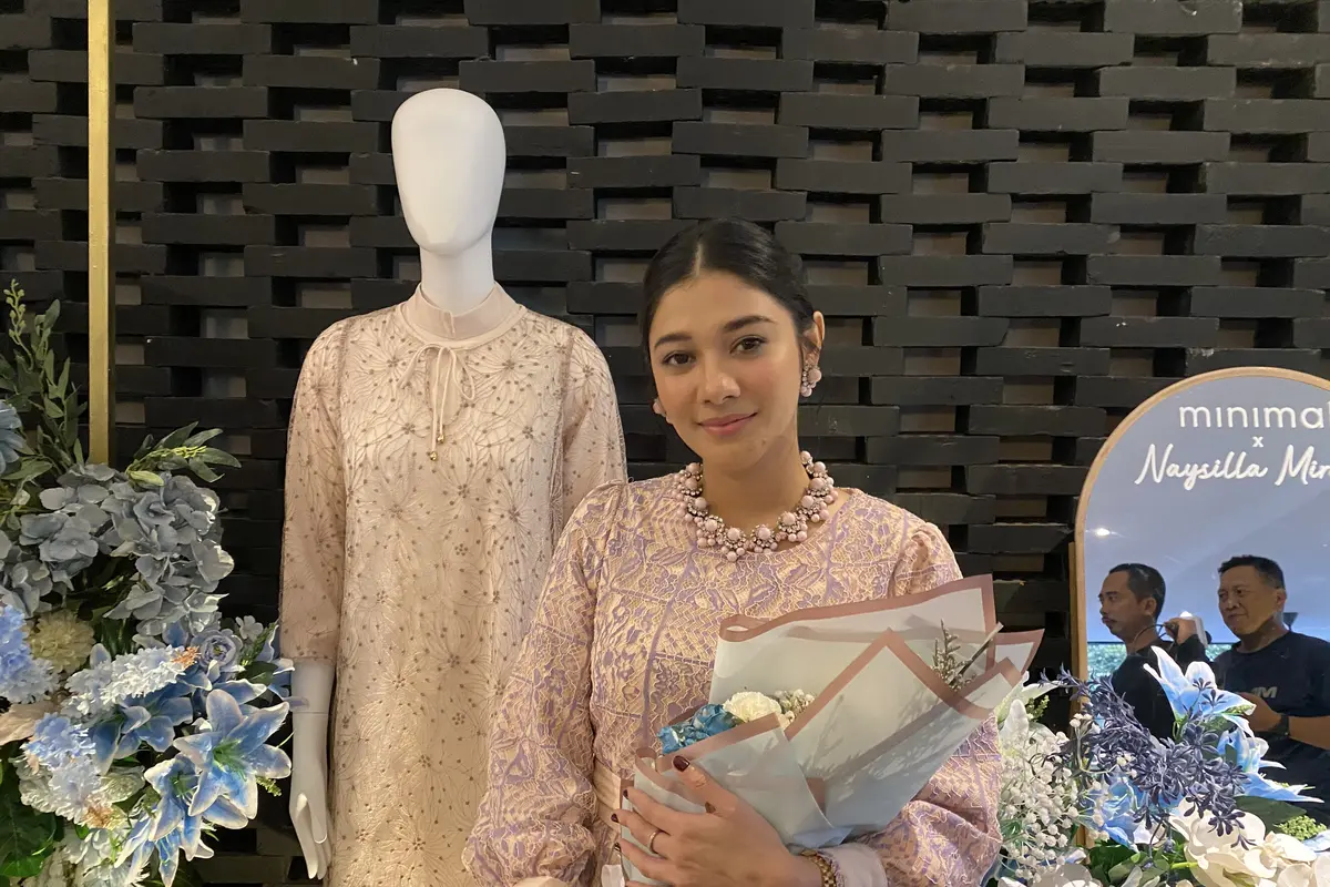 Cara Naysilla Mirdad memilih baju lebaran untuk keluarga