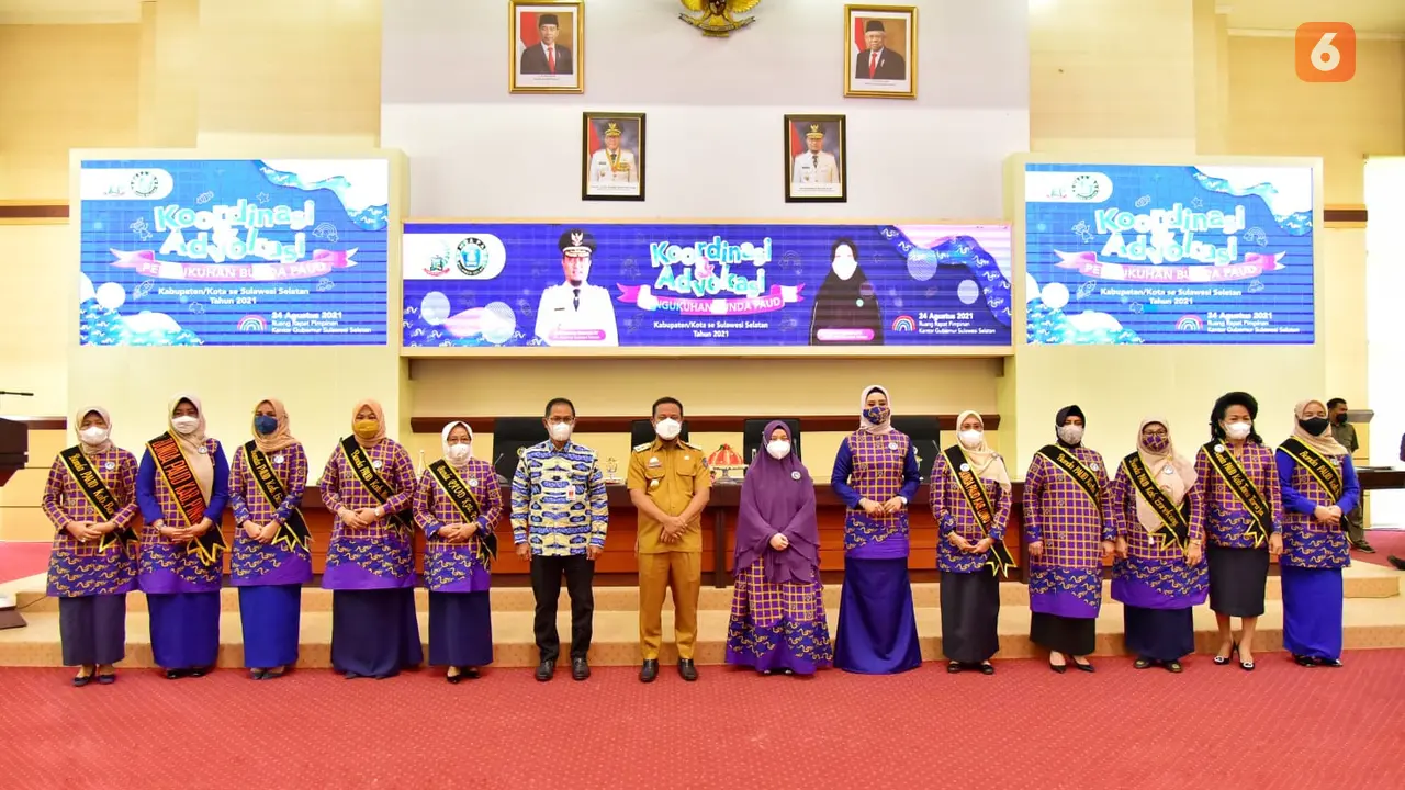 Rakor dan Advokasi Bunda Paud se-Sulsel (Liputan6.com)