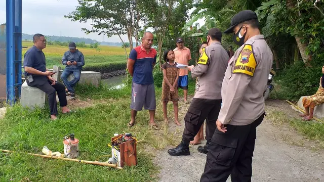 Pencari ikan tewas tersengat setrum ikan, di Kebumen, Jawa Tengah. (Foto: Liputan6.com/Humas Polres Kebumen)