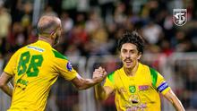 Persebaya Surabaya mengalahkan Malut United 2-0 pada lanjutan pekan ke-29 Super League 2025/26 melalui gol Milos Raickovic dan Francisco Rivera. (Doc Persebaya)