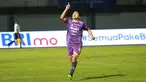 Pemain Persita Tangerang, Ezequiel Vidal melakukan selebrasi usai mencetak gol ke gawang Dewa United dalam laga pekan ke-3 BRI Liga 1 2022/2023 antara Persita Tangerang melawan Dewa United di Indomilk Arena, Tangerang, Minggu (7/8/2022) malam WIB. (Bola.com/M Iqbal Ichsan)