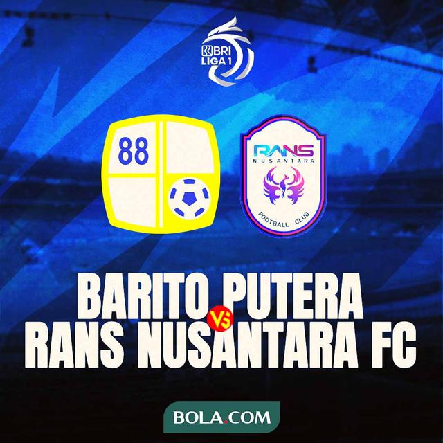 BRI Liga 1 - Barito Putera Vs RANS Nusantara FC