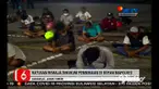 Beredar video di media sosial instagram polisi di Sidoarjo mengamankan balap liar di bekas tol Buntung, Kecamatan Jabon, Sidoarjo pada Minggu (19/4). Hal ini terjadi saat ada pandemi corona COVID-19 dan anjuran pemerintah untuk di rumah saja.