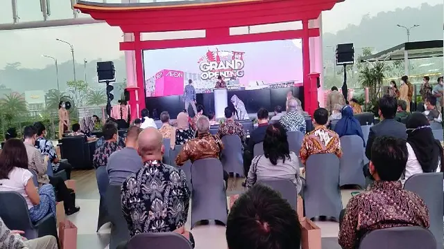 AEON Co Ltd dan AEON MALL Co Ltd menggelar grand opening AEON MALL Sentul City, pada Rabu, 29 Oktober 2021.