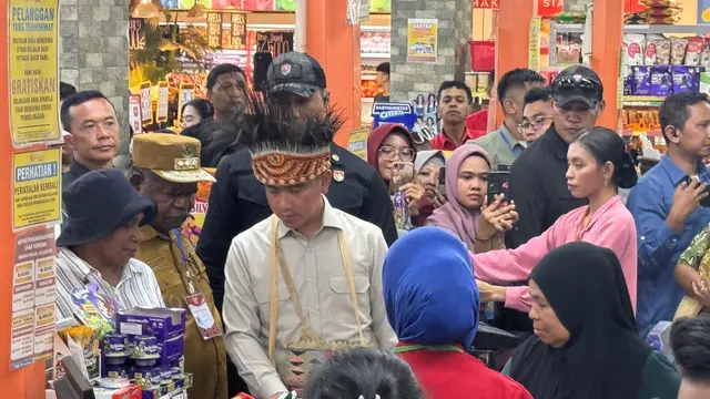 Wakil Presiden Gibran Rakabuming Raka, memperingati Hari Kartini dengan suasana hangat bersama ratusan mama Papua di Sorong, Papua Barat Daya. (Dok Setwapres)
