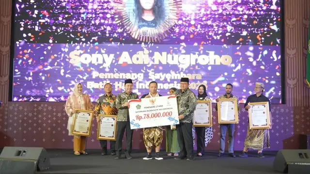 Pemenang Desain Batik Jemaah Haji Indonesia