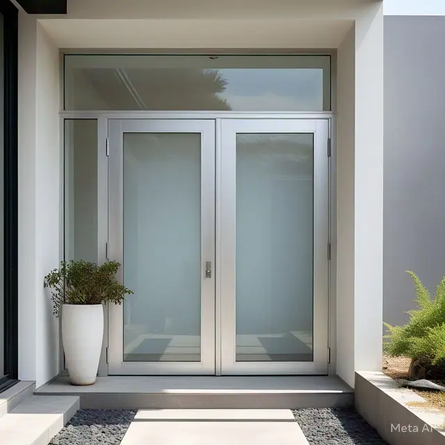 Model Pintu Rumah Minimalis 2 Pintu Terbaru dengan Gaya Modern Minimalis