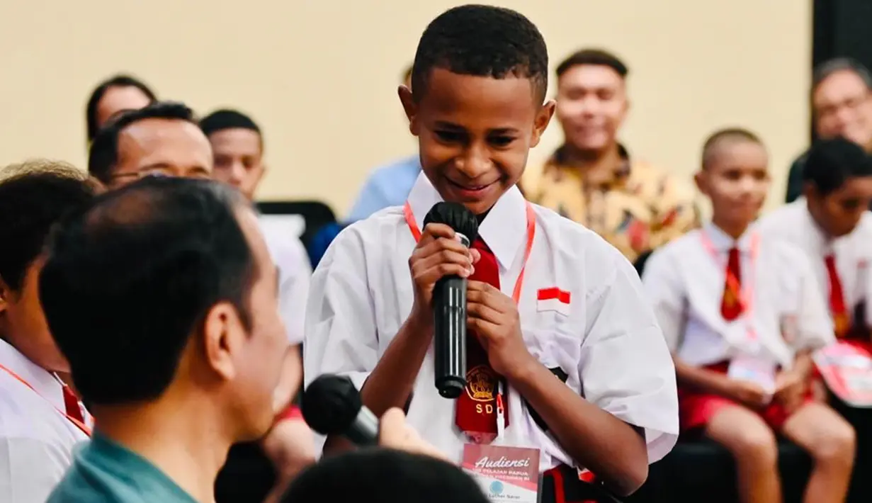 "Indonesia ini sangat besar, dari Papua sampai ke Aceh, dari Sabang sampai Merauke ya, sangat luas sekali," ujar Presiden Jokowi. (Foto: Laily Rachev - Biro Pers Sekretariat Presiden)