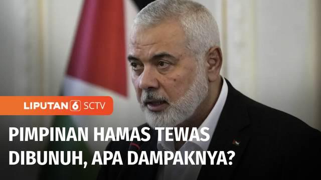Pimpinan Hamas Ismail Haniyeh tewas dalam serangan bom yang diduga dilakukan Israel. Tewasnya Ismail membuat konflik semakin menegang dan berpotensi menutup ruang gencatan senjata. Selain itu apa saja dampaknya?