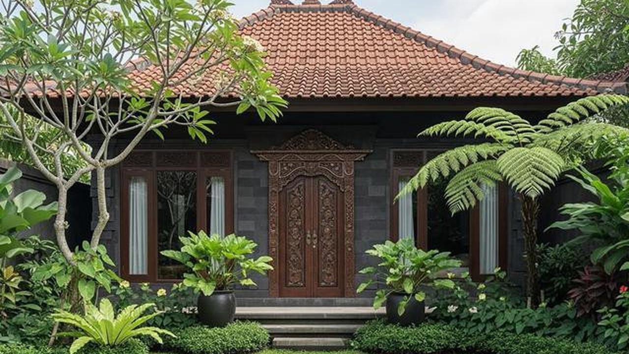 10 Inspirasi Rumah Kampung dengan Sentuhan Modern, Asri, Berkelas, dan Kekinian