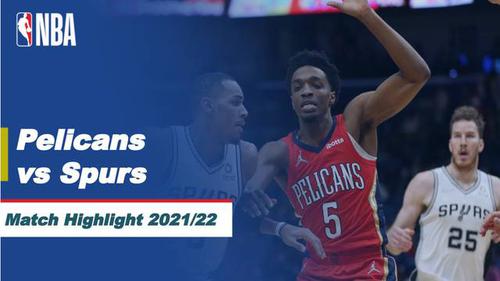 VIDEO: New Orleans Pelicans Buka Peluang ke Playoff NBA Setelah Taklukkan San Antonio Spurs