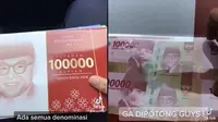 Viral Video Uang Rupiah Khusus, Tidak Dipotong