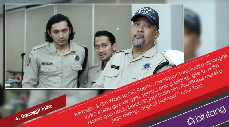 5 Fakta Menarik Tora Sudiro Perankan Indro di Warkop DKI Reborn.  (Digital Imaging: Nurman Abdul Hakim/Bintang.com)