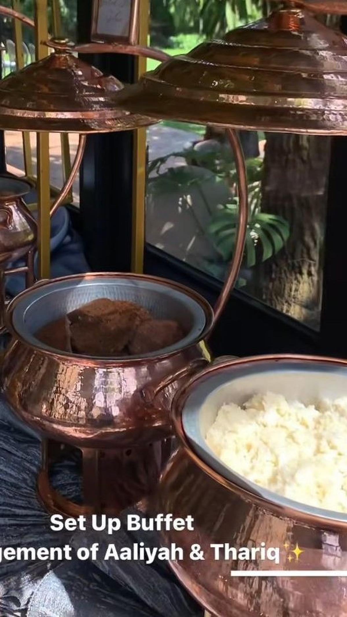 Nasi dan Daging Semur <br>