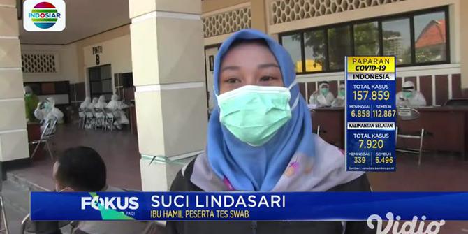 VIDEO: 848 Ibu Hamil di Surabaya Jalani Tes COVID-19 Gratis