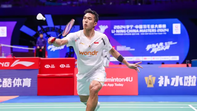 Jonatan Christie - China Masters 2024 - Bulu Tangkis