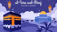 Ilustrasi Isra Mikraj. (Photo Copyright by Freepik)
