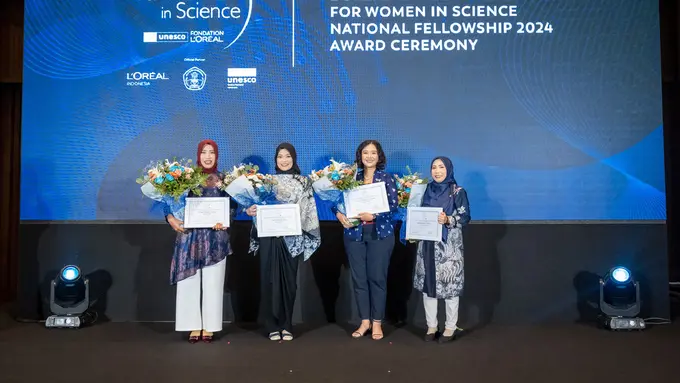 4 Peneliti Perempuan Indonesia Raih Penghargaan, Risetnya Berfokus pada Stunting hingga Mitigasi Gempa