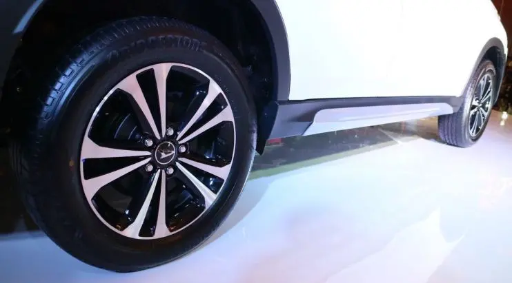 All new Daihatsu Terios menggunakan pelek dengan desain baru. (Herdi/Liputan6.com)