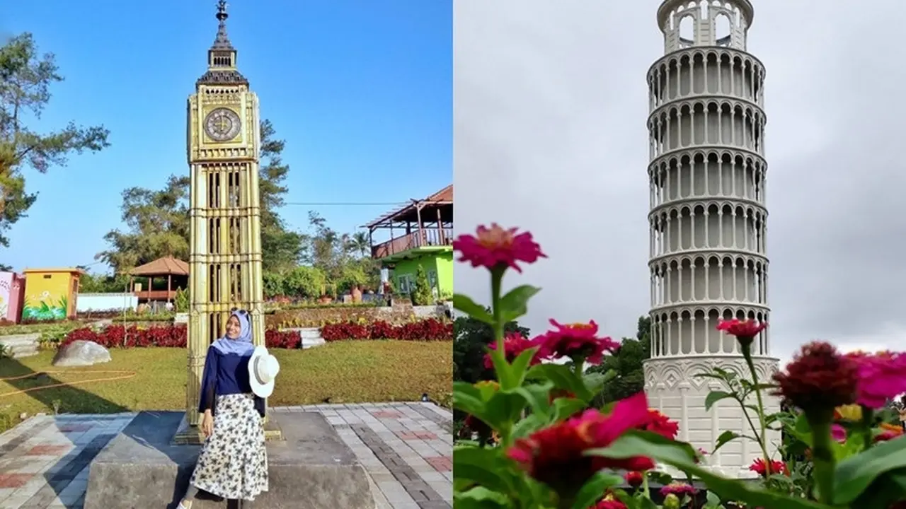 Serunya Keliling Dunia di Merapi Park Yogyakarta