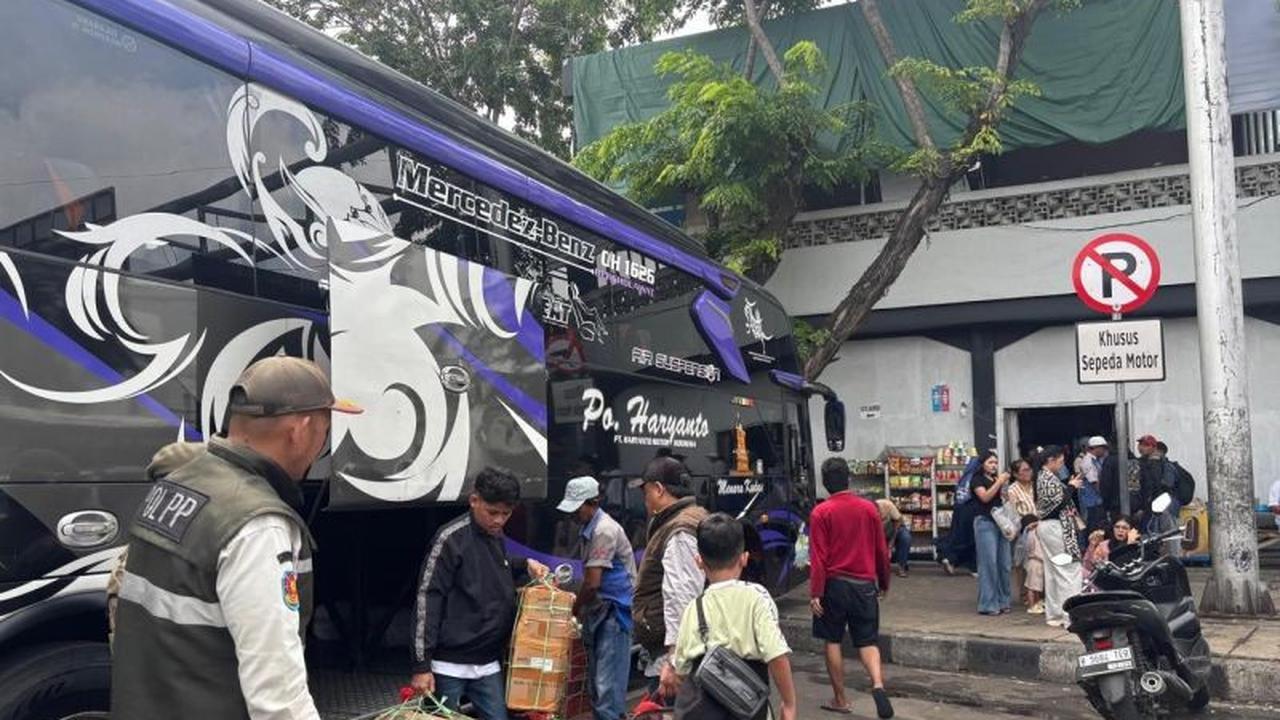 Puncak Kedatangan Pemudik di Terminal Bus Tanjung Priok Diprediksi Minggu Ini