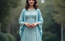 5 Inspirasi Kimono dan Cape untuk Outer Pakaian Brokat, Padu Padan Cantik Anti Gerah