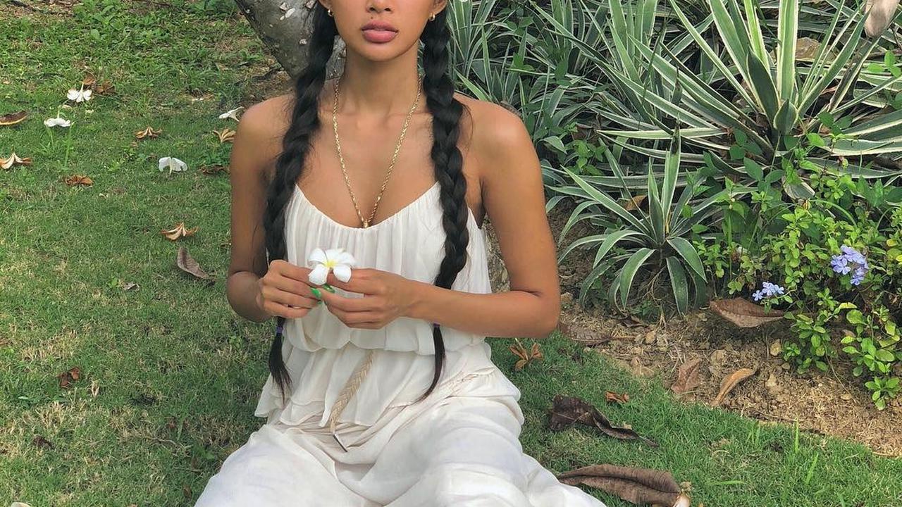 Potret Moon Gabi, Model Eksotis yang 'Tabrak' Standar Kecantikan Korea