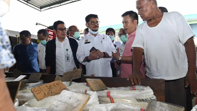 Sidak Ketersediaan Pangan, Mentan SYL Pastikan Stok Bahan Pangan Aman