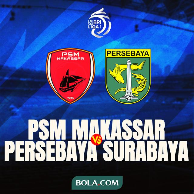 BRI Liga 1 - PSM Makassar Vs Persebaya Surabaya
