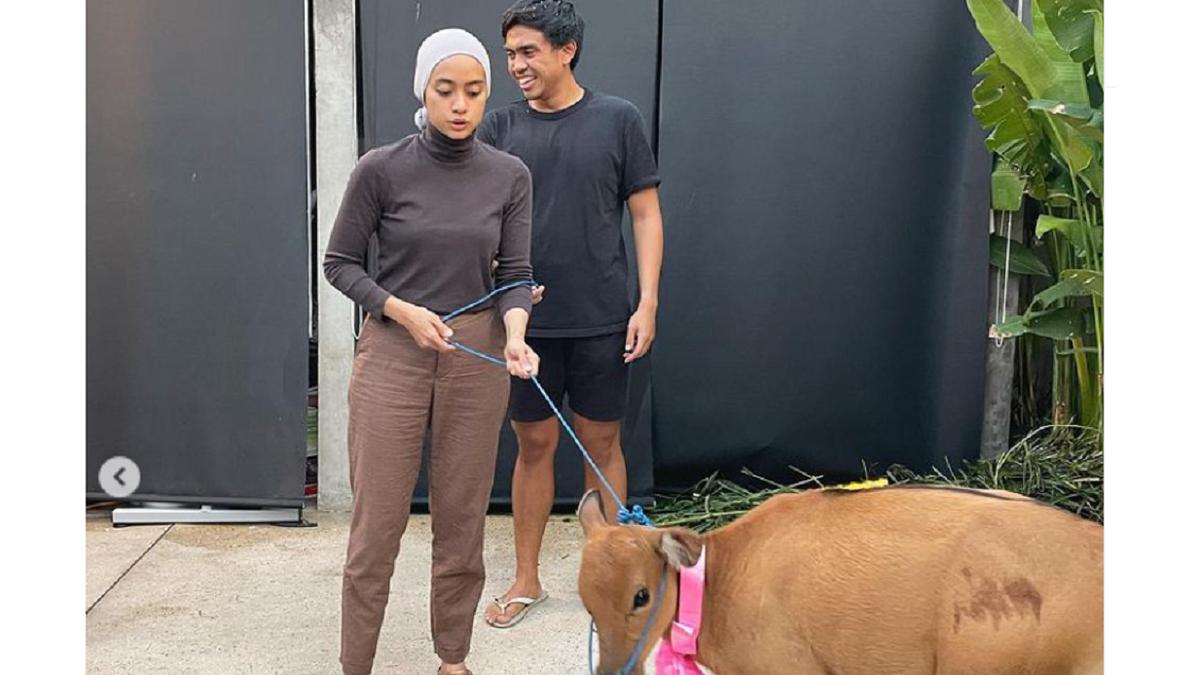 Unik, Ditto Percussion Hadiahi Ayudia Bing Slamet Anak Sapi pada Hari