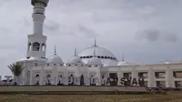 Masjid Mahmud Riayat Syah, akan menjadi ikon peradaban Islam di Batam. (foto: Liputan6.com / ajang nurdin)