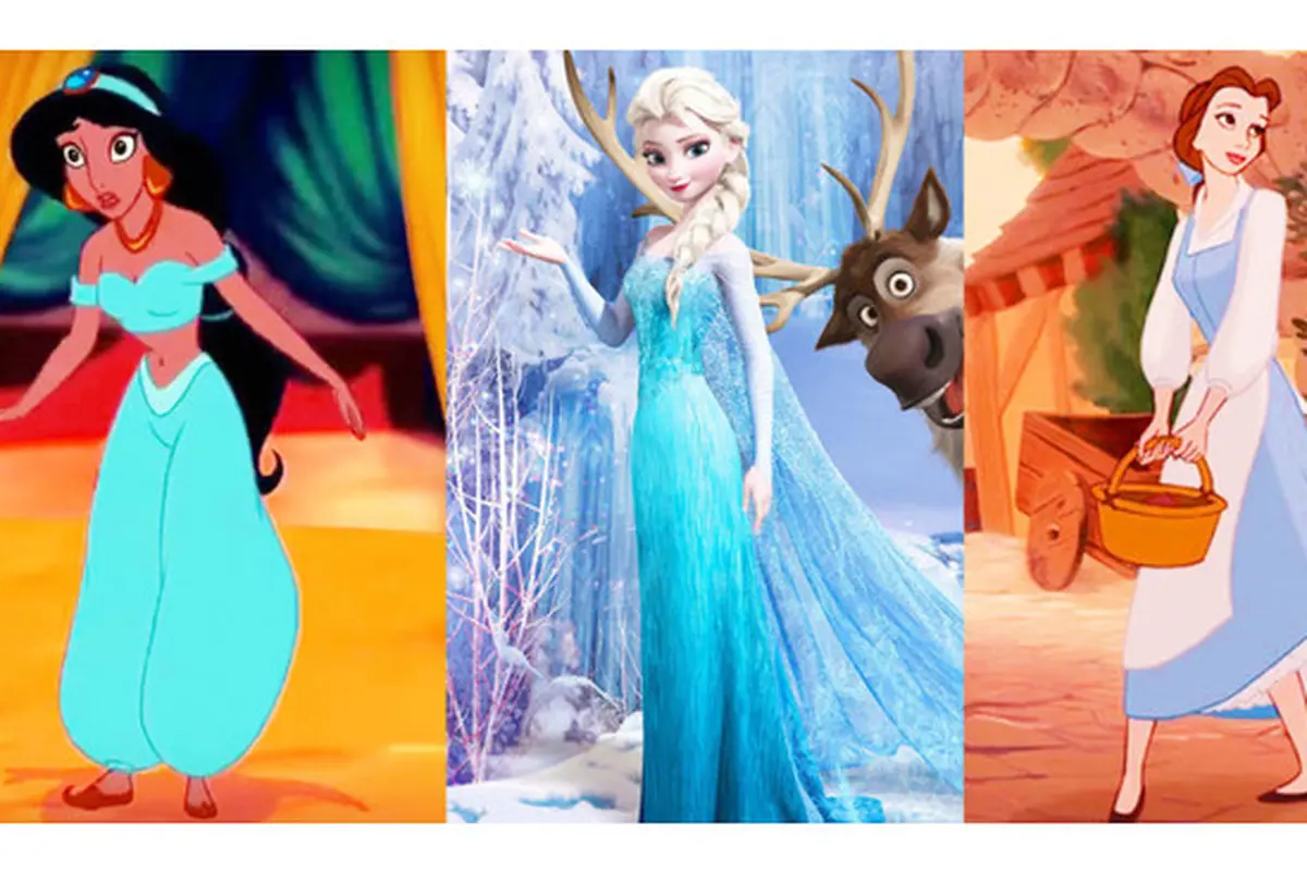 Rahasia di Balik Warna Biru Gaun Putri Disney