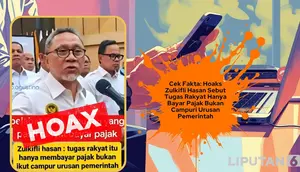 Cek Fakta: Hoaks Zulhas Sebut Tugas Rakyat Hanya Bayar Pajak Bukan Campuri Urusan Pemerintah