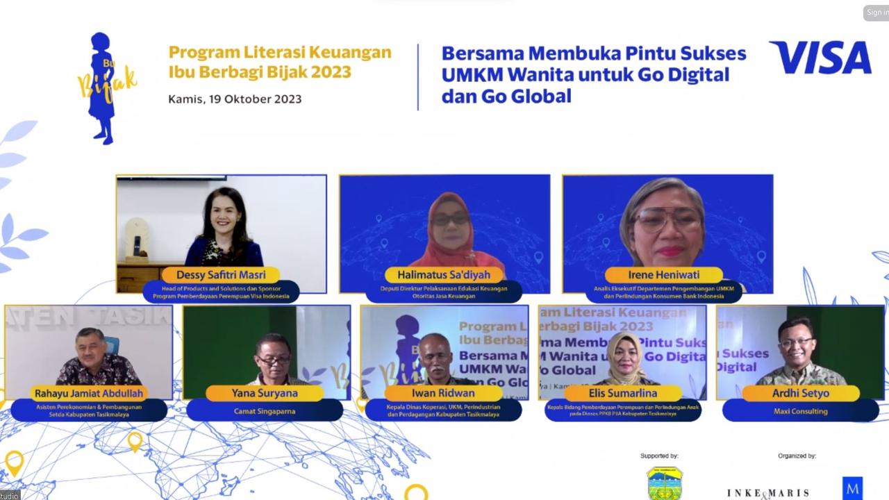 Visa Sukses Bantu 300 UMKM di Tasikmalaya Go Digital Go Global