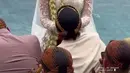 Anak semata wayang BCL dan Ashraf Sinclair ini turut berbahagia di hari pernikahan ibunya. [instagram.com/sellyraimantra]