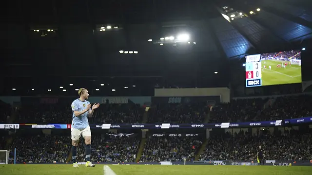 Foto: Man City Akhiri Catatan Buruk Empat Kekalahan Beruntun di Liga Inggris setelah Tumbangkan Nottingham Forest