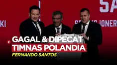Berita Video, Fernando Santos dipecat dari Timnas Polandia pada Rabu (13/9/2023)